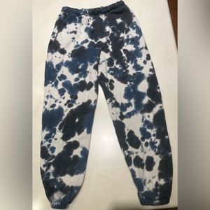 Tie dye sweat pants!